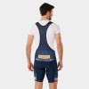 Beklædning Trek Teamudstyr | Santini Trek Factory Racing Xc Team Replica-Bibshorts Herremodel Dark Blue