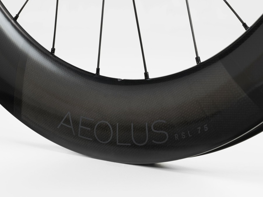 Udstyr Trek Hjul | Bontrager Aeolus Rsl 75 Tlr Disc-Landevejshjul Black