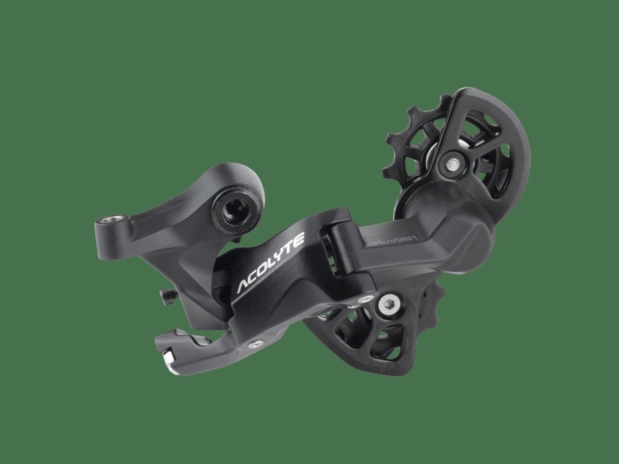 Udstyr Trek Transmission | Microshift Acolyte Speed Super Short Cage Rd-M5180S 8-Speed Rear Derailleur Black