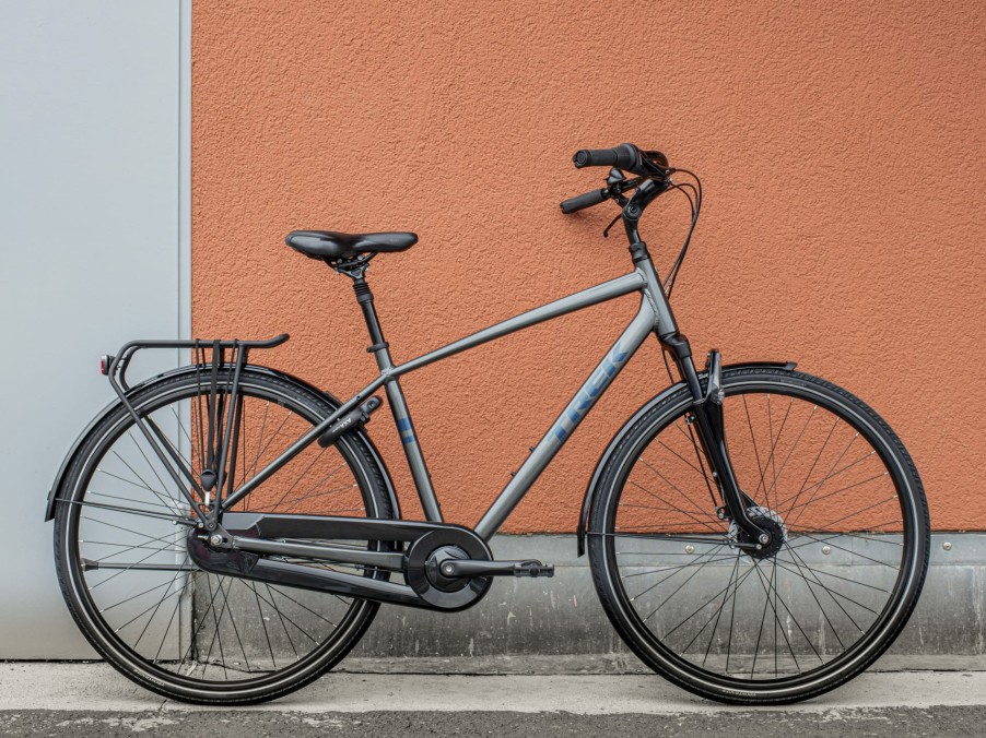 Citybikes Trek | District 2 Equipped Lithium Grey