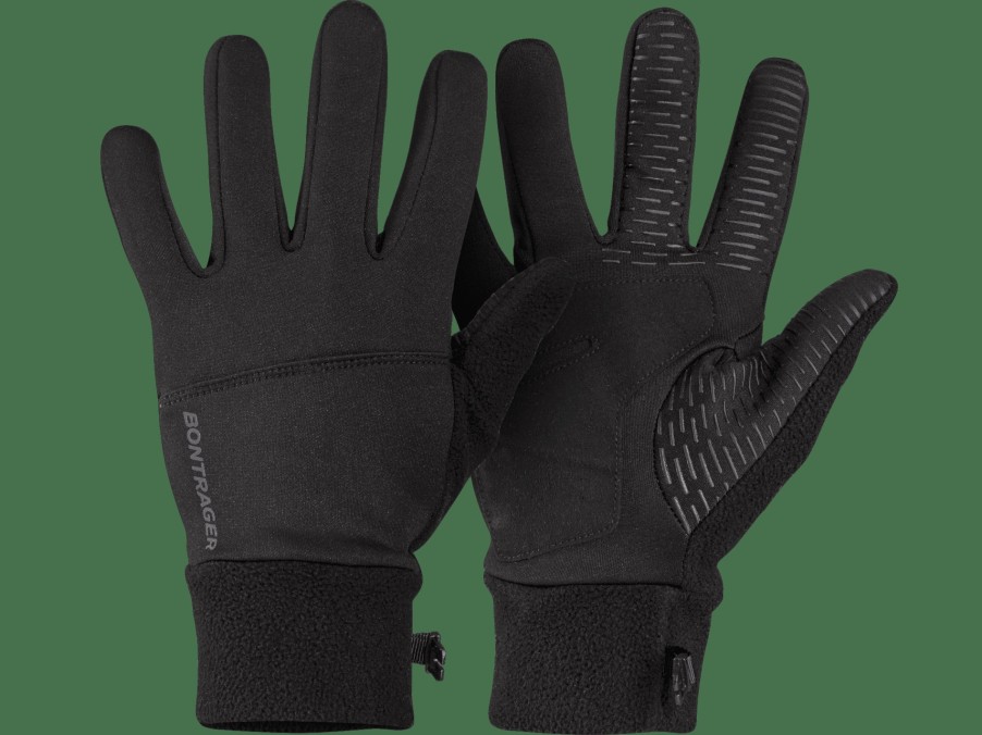 Beklædning Trek Tilbehør | Bontrager Circuit Thermal Cykelhandsker Black