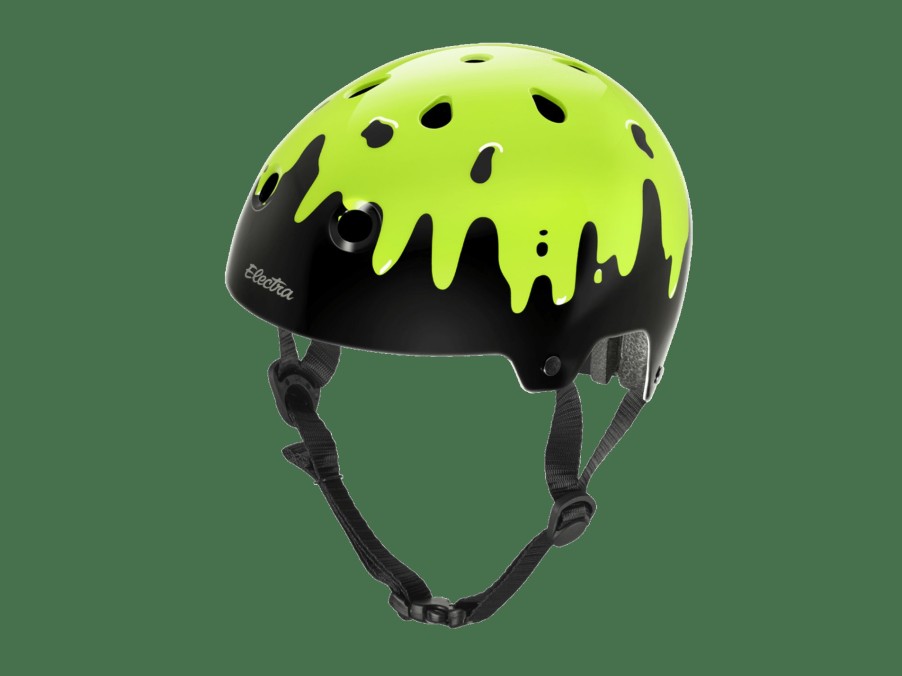 Beklædning Trek Cykelhjelme til kvinder | Electra Slime Lifestyle-Hjelm Black/Slime Green