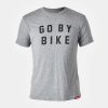 Beklædning Trek T-Shirts | Trek Go By Bike T-Shirt Grey