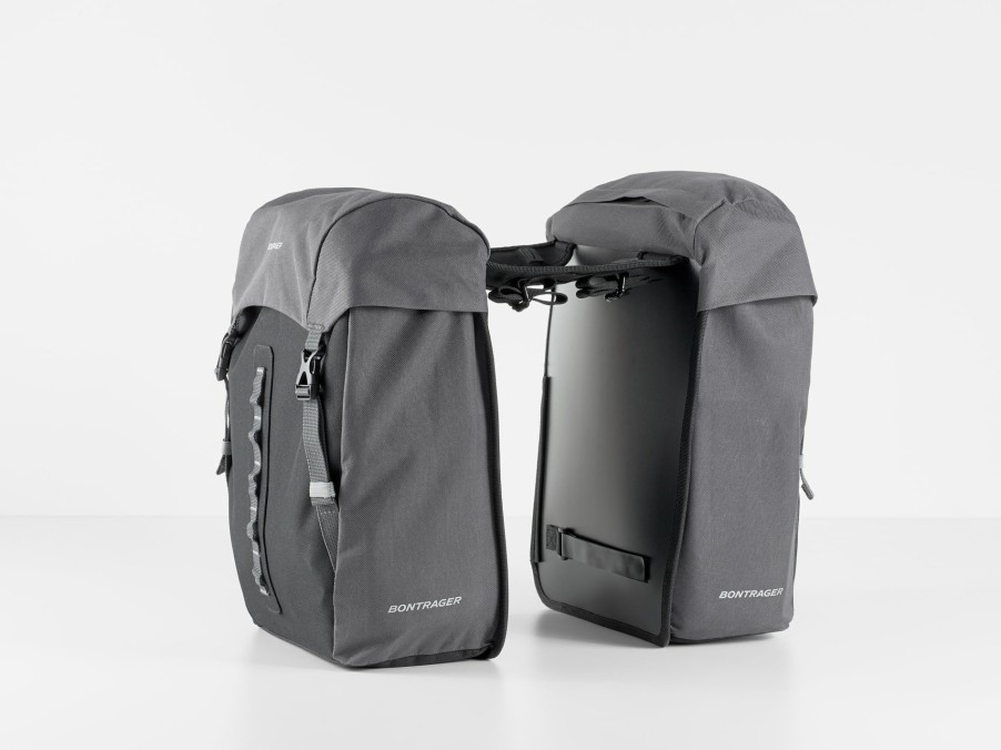 Udstyr Trek Tasker og cykeltasker | Bontrager Town Double Pannier Black