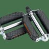 Udstyr Trek Transmission | Electra Deluxe Block-Pedalsaet Chrome/Black