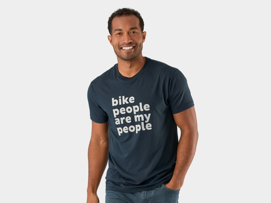 Beklædning Trek T-Shirts | Trek Bike People T-Shirt Navy