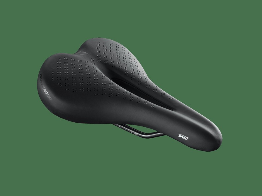 Udstyr Trek Sadler | Bontrager Sport Cykelsadel Til Kvinder Black