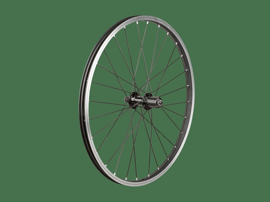 Udstyr Trek Hjul | Trek Kids' 28 Hole 24" Wheel Black/Silver