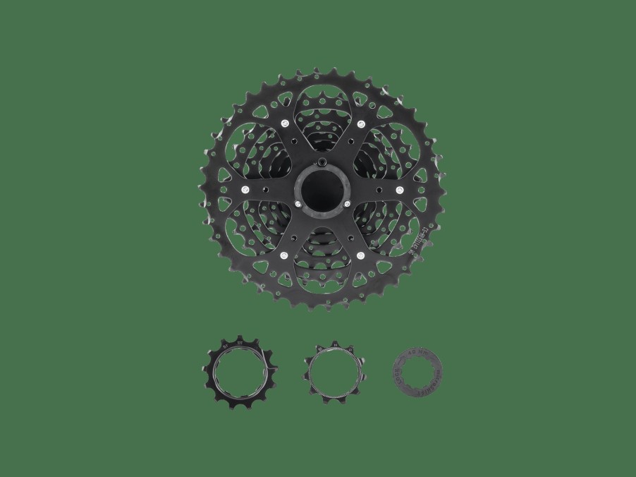 Udstyr Trek Transmission | Microshift Advent H-Series Cs-H093 9-Speed Cassettes Black