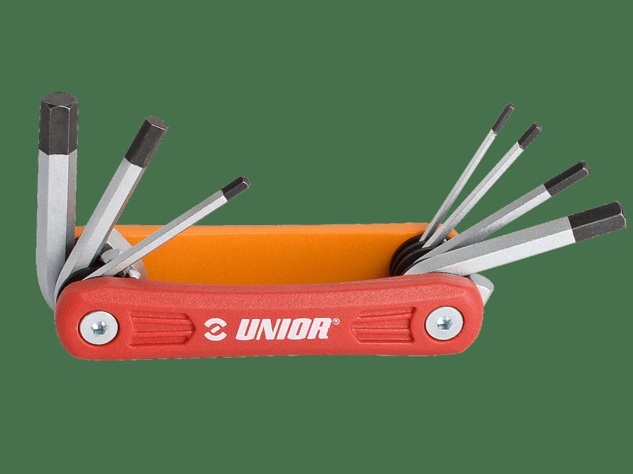 Udstyr Trek Værktøj & vedligeholdelse | Unior Multitool Euro7 Red/Orange