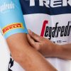 Beklædning Trek Teamudstyr | Santini Trek-Segafredo Team Replica Race-Cykeltroje Til Kvinder White/Light Blue