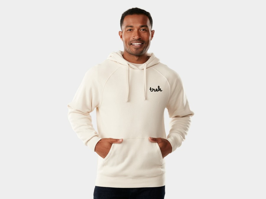 Beklædning Trek Fritidstøj | Trek Chain Stitch Unisex Hoodie Cream