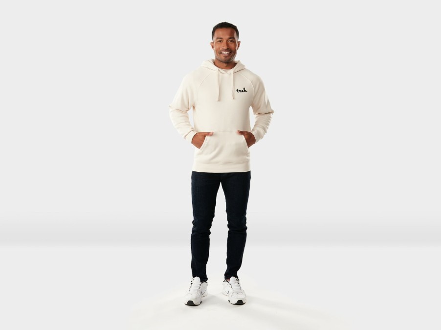 Beklædning Trek Fritidstøj | Trek Chain Stitch Unisex Hoodie Cream