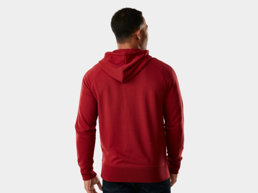 Beklædning Trek Fritidstøj | Trek Fun Badge Unisex Hoodie Dark Red