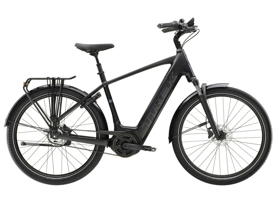 Elcykler Trek | District+ 4 Trek Black Satin