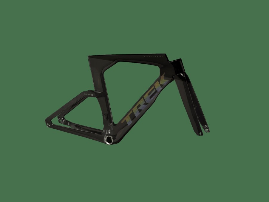 Landevej Trek | Speed Concept Tt Frameset Deep Smoke/Gloss Trek Black