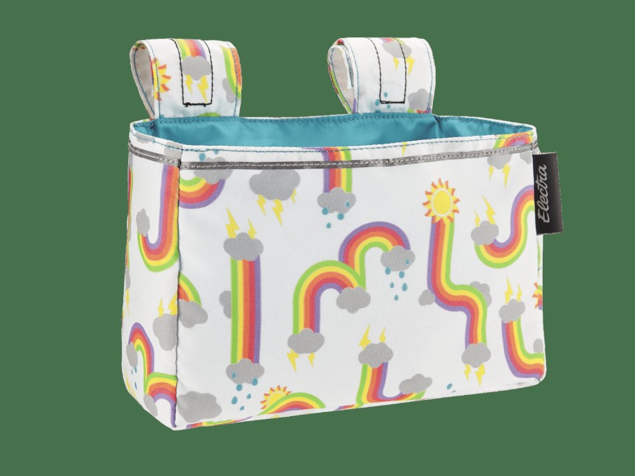 Udstyr Trek Tasker og cykeltasker | Electra Sun Shimmer Handlebar Bag White/Yellow