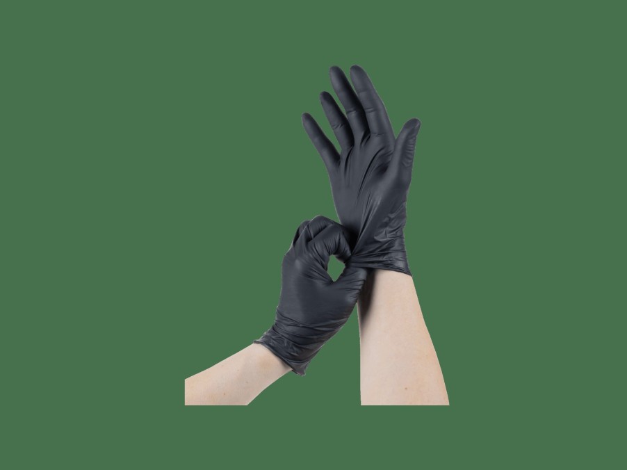 Udstyr Trek Værktøj & vedligeholdelse | Basic Synguard Nitrile Gloves Black