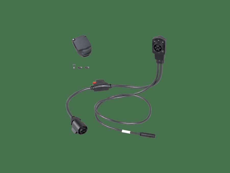 Udstyr Trek | Tq Hpr50 Ebike Main Power Cable Set - Road Black