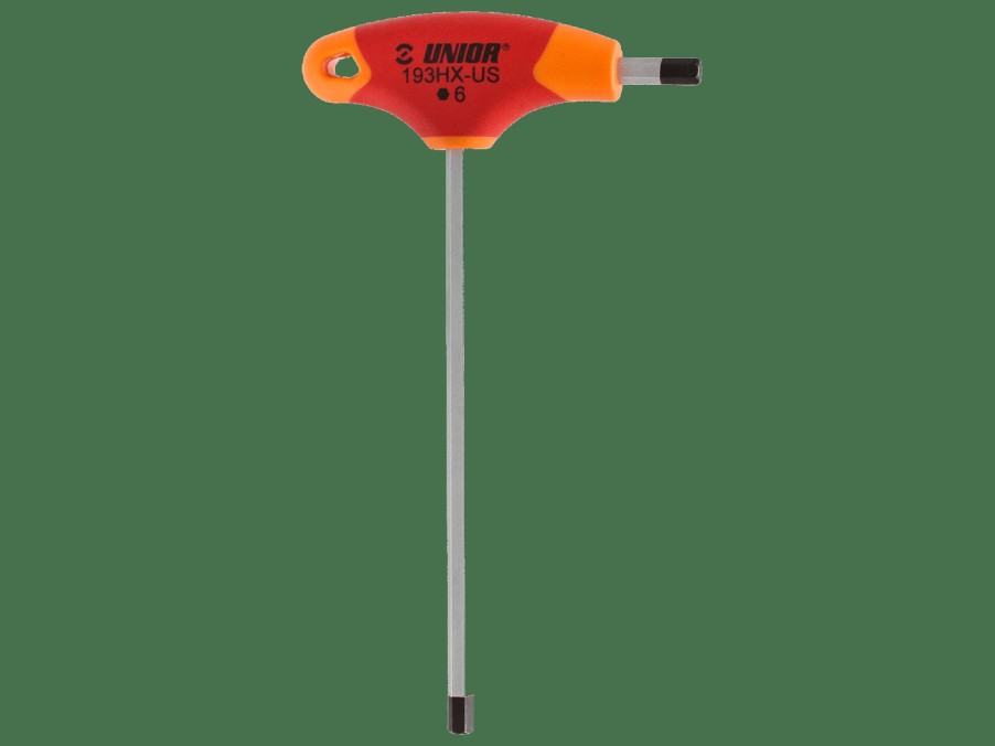 Udstyr Trek Værktøj & vedligeholdelse | Unior T-Handle Hex Wrenches Red/Orange