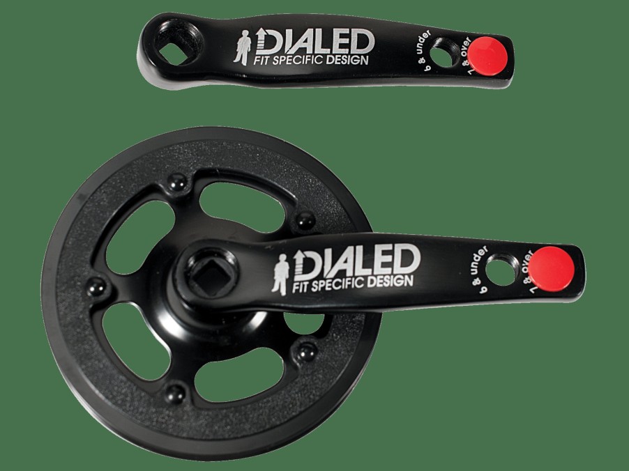 Udstyr Trek | Trek Dialed 24" Kids' Crankset Black