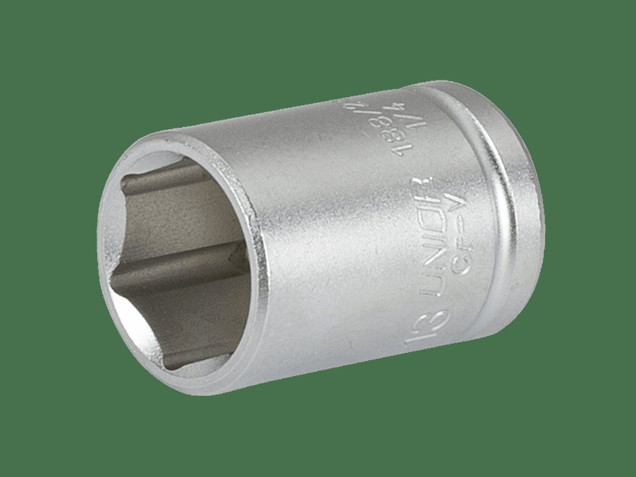 Udstyr Trek Værktøj & vedligeholdelse | Unior 1/4" Drive Socket Silver