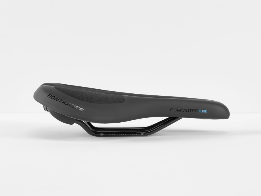 Udstyr Trek Sadler | Bontrager Commuter Fluid-Cykelsadel Black