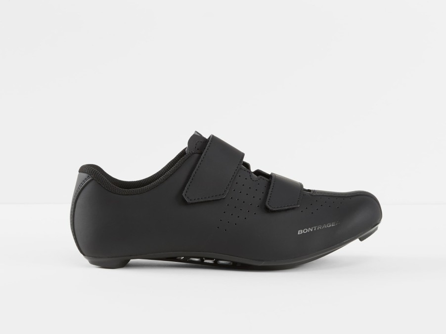 Beklædning Trek Landevejscykelsko | Bontrager Solstice Landevejssko Black