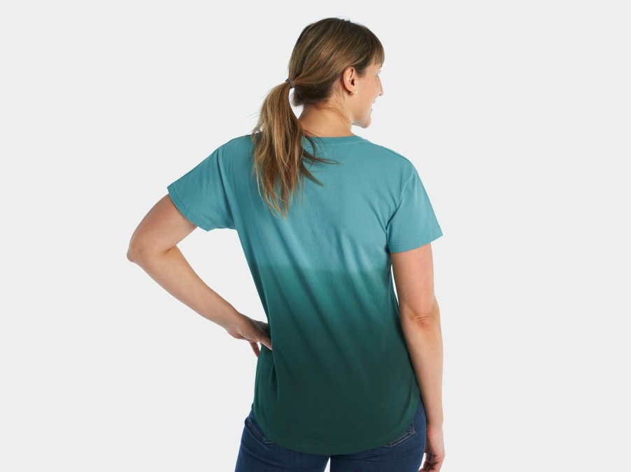 Beklædning Trek T-Shirts | Trek Fade Women'S T-Shirt Dark Teal