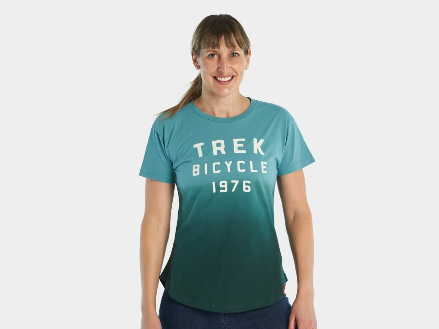 Beklædning Trek T-Shirts | Trek Fade Women'S T-Shirt Dark Teal