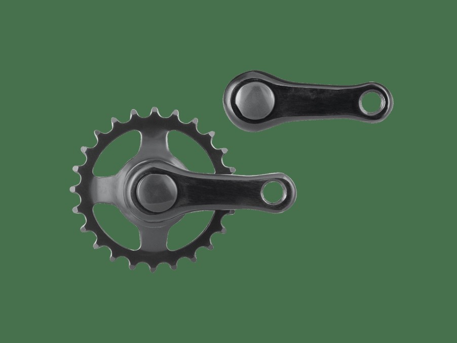 Udstyr Trek Transmission | Trek Wheel Top Alloy Kids' Cranks Black