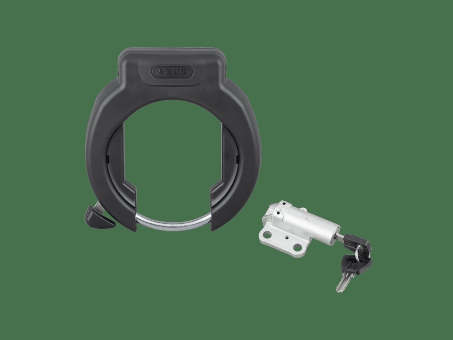 Udstyr Trek Låse | Abus 4750Xl Ring & T82 Rib Battery Lock Black