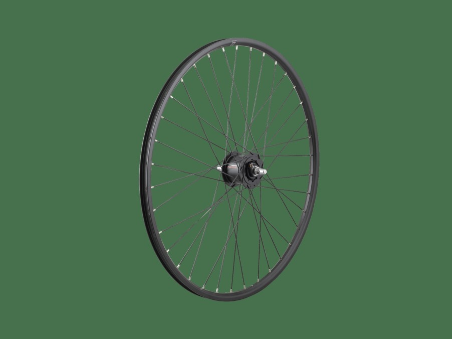 Udstyr Trek Hjul | Bontrager Connection Dynamo 700C Wheel Black