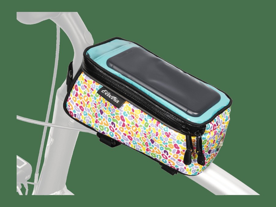 Udstyr Trek Tasker og cykeltasker | Electra Leopard Phone Bag White/Light Purple