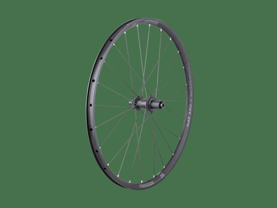 Udstyr Trek Hjul | Bontrager Paradigm Comp 25 Tlr Boost Disc Road Wheel Black