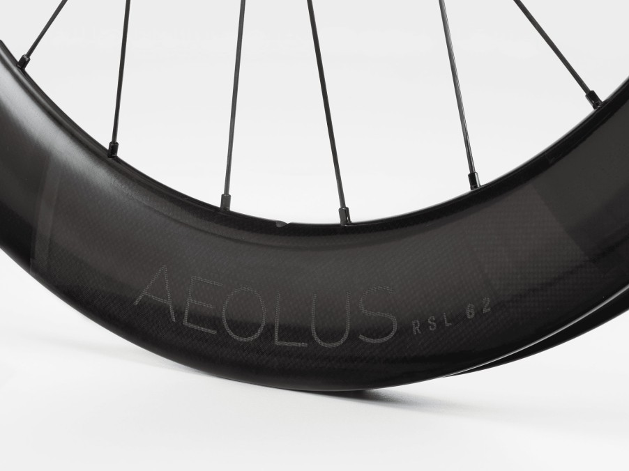 Udstyr Trek Hjul | Bontrager Aeolus Rsl 62 Tlr Disc-Landevejshjul Black