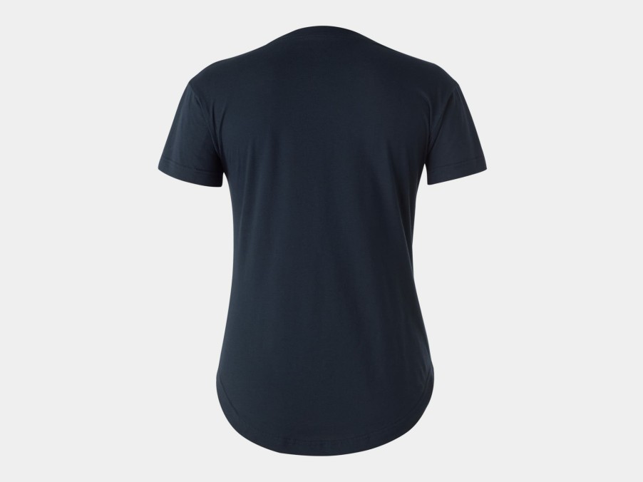 Beklædning Trek T-Shirts | Trek Original T-Shirt Til Kvinder Navy