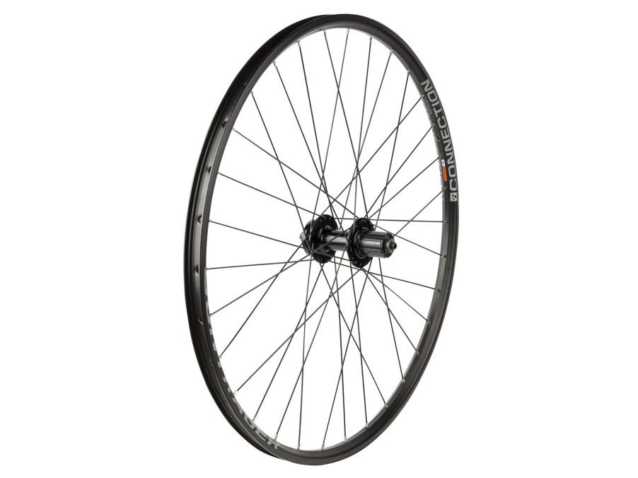 Udstyr Trek Hjul | Bontrager Connection 27,5" Boost 6-Bolt Disc Mtb Faelg Black