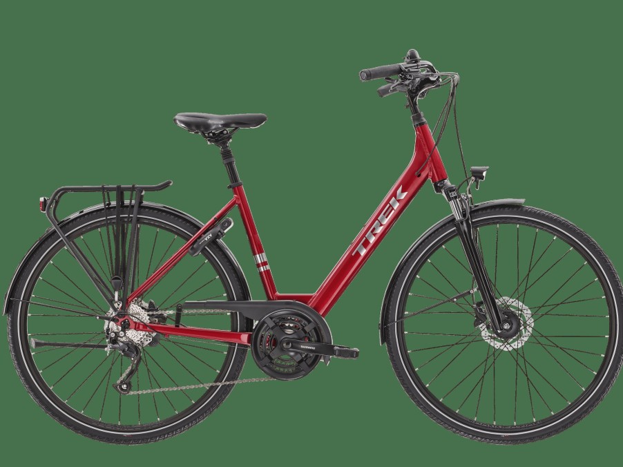 Citybikes Trek | Verve 2 Equipped Lowstep Rage Red