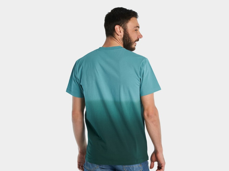 Beklædning Trek T-Shirts | Trek Fade Unisex T-Shirt Dark Teal