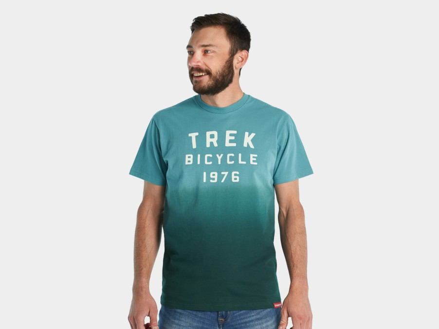 Beklædning Trek T-Shirts | Trek Fade Unisex T-Shirt Dark Teal