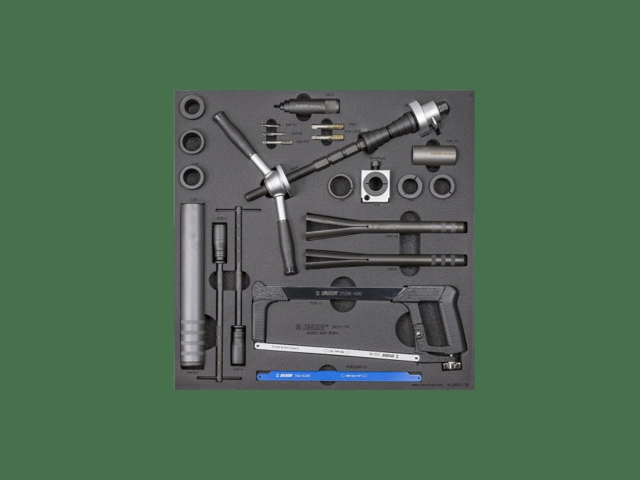 Udstyr Trek Værktøj & vedligeholdelse | Unior Shared Bench Drawer 1 Tool Tray Set Black