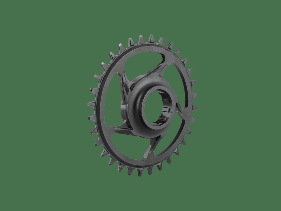 Udstyr Trek Transmission | E*Thirteen E*Spec Aluminum Chainring For Trek E-Caliber Black