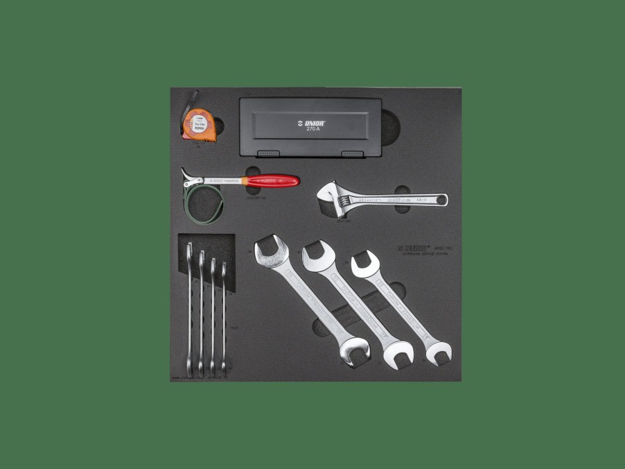 Udstyr Trek Værktøj & vedligeholdelse | Unior Suspension Bench Drawer - 2 Tool Tray Set Black