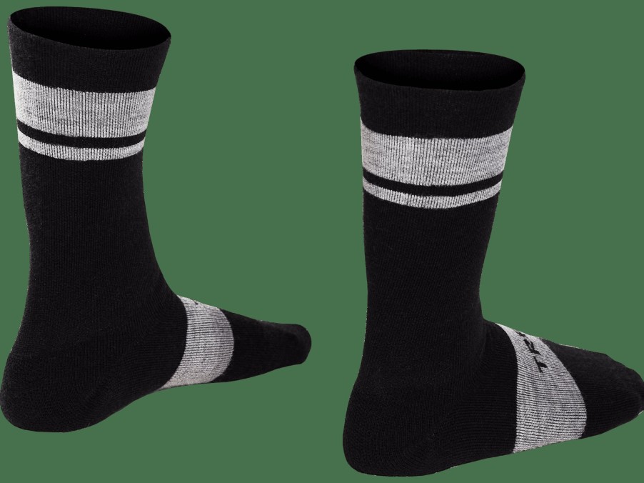 Beklædning Trek Tilbehør | Trek Race Crew Cushioned Merino Wool Cycling Sock