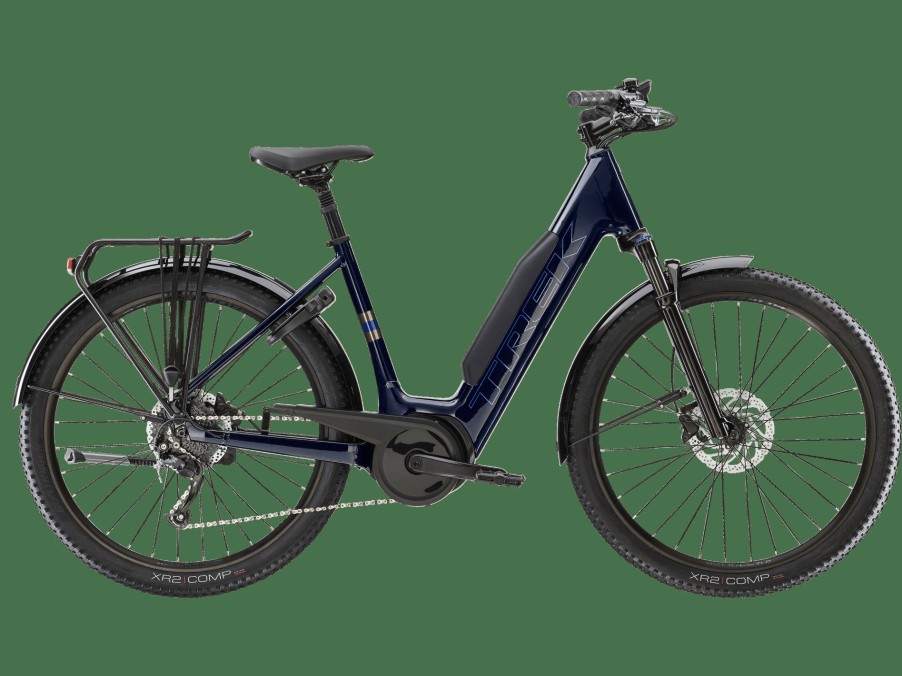 Elcykler Trek | Verve+ 4 Lowstep Deep Dark Blue