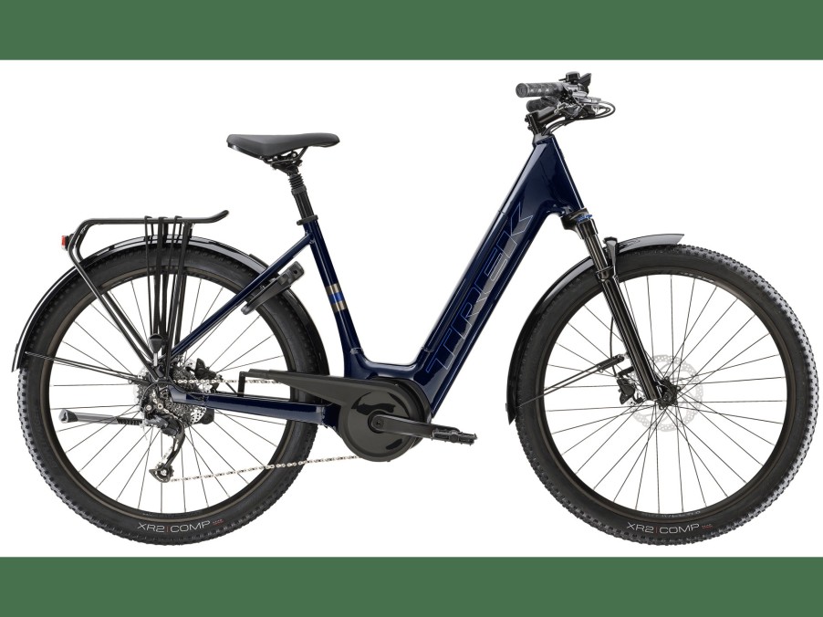 Elcykler Trek | Verve+ 4 Lowstep Deep Dark Blue