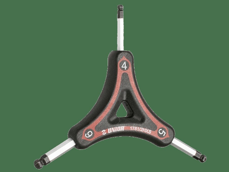 Udstyr Trek Værktøj & vedligeholdelse | Unior 3-Way Ball End Hex Wrench Black