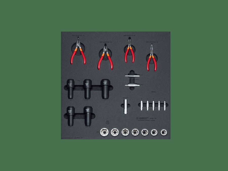 Udstyr Trek Værktøj & vedligeholdelse | Unior Suspension Bench Drawer - 3 Tool Tray Set Black