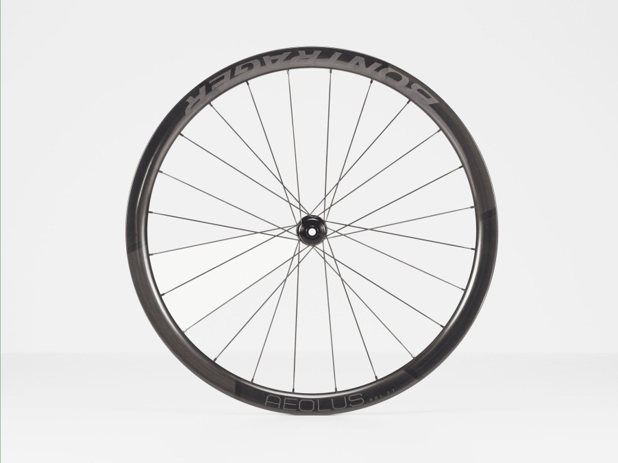 Udstyr Trek Hjul | Bontrager Aeolus Rsl 37 Disc-Landevejsfaelg Til Lukkede Ringe Black